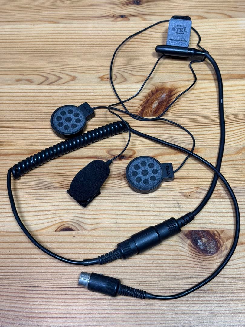 バイク用無線　FTM-10S アンテナ、ヘッドセット、取り扱い説明書付き