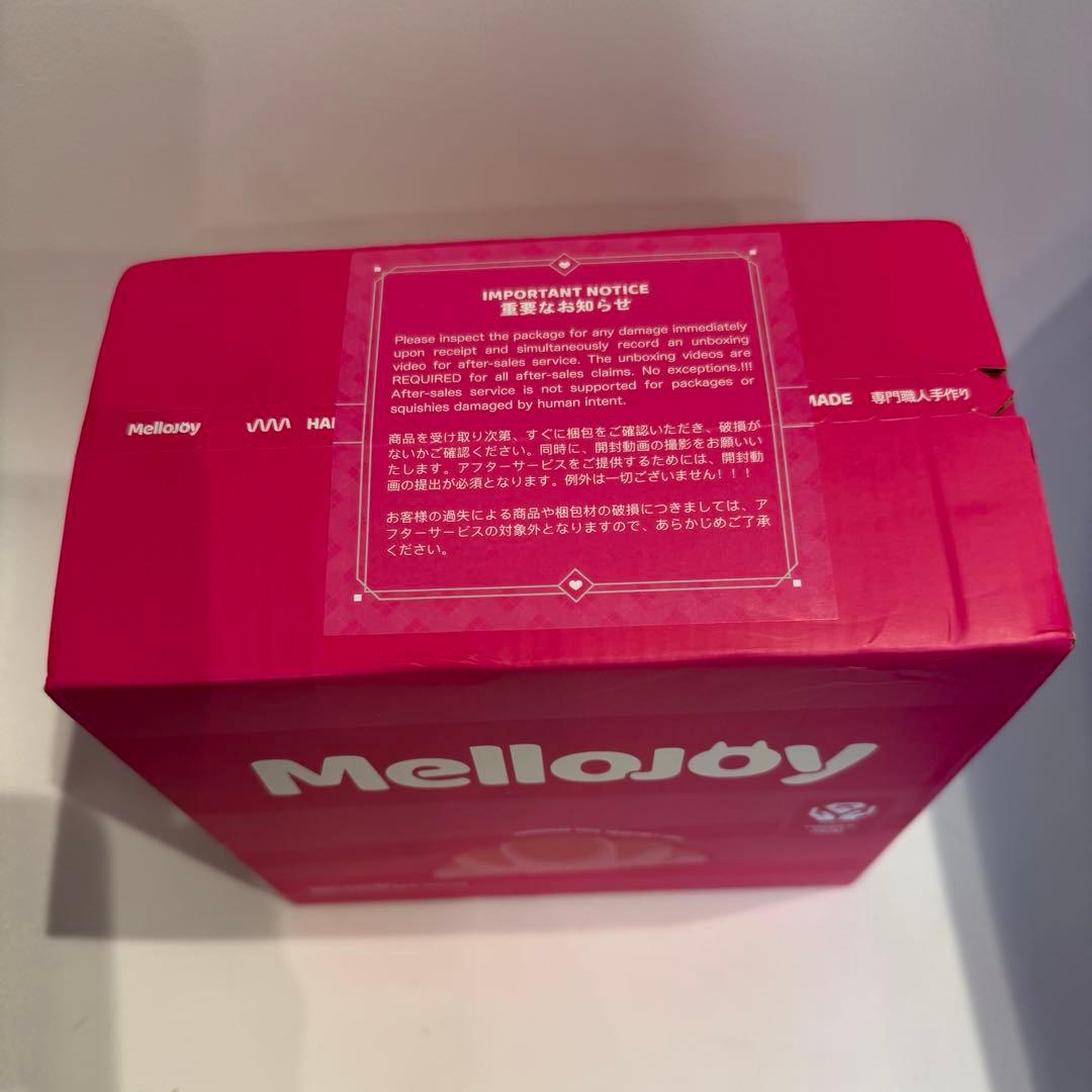 Mellojoy - メロジョイ　クリームワッフル　ピンク箱未開封