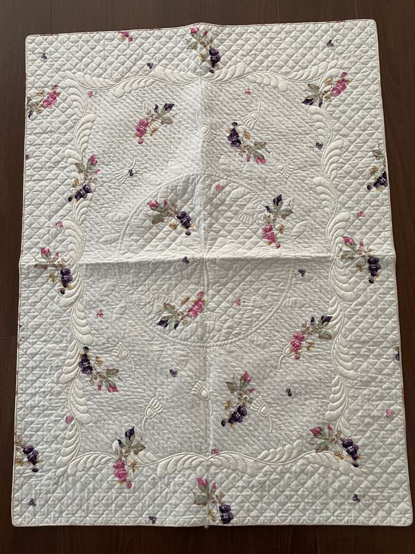 （613)トランプキルトのタペストリー完成品 鷲沢玲子のパッチワークキルト講座