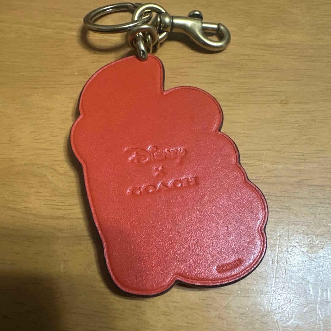 COACH コーチ×ディズニー　チャーム キーホルダー　バッグチャーム 日本限定