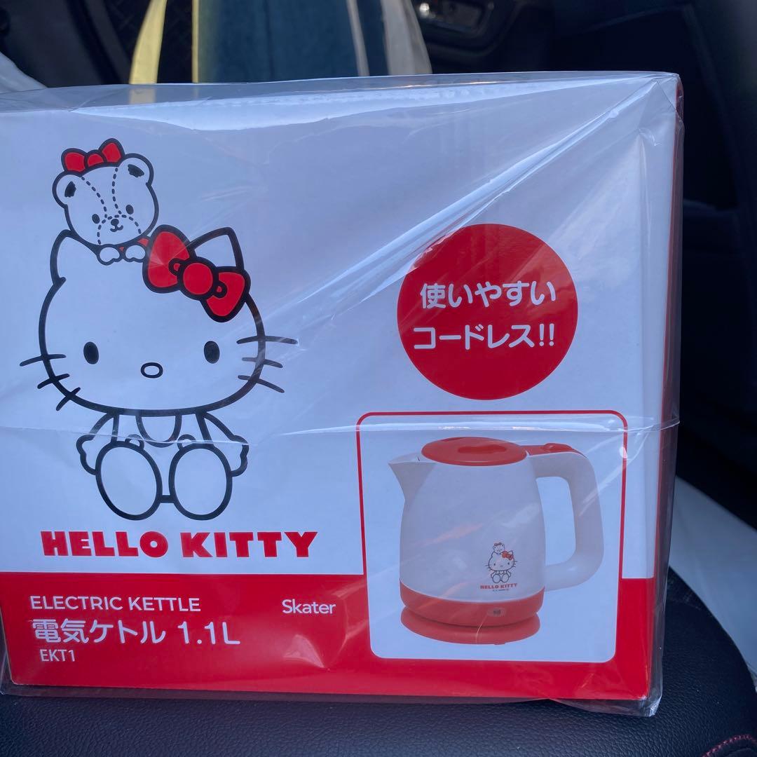 HELLO KITTY 電気ケトル EKT1 1.1L