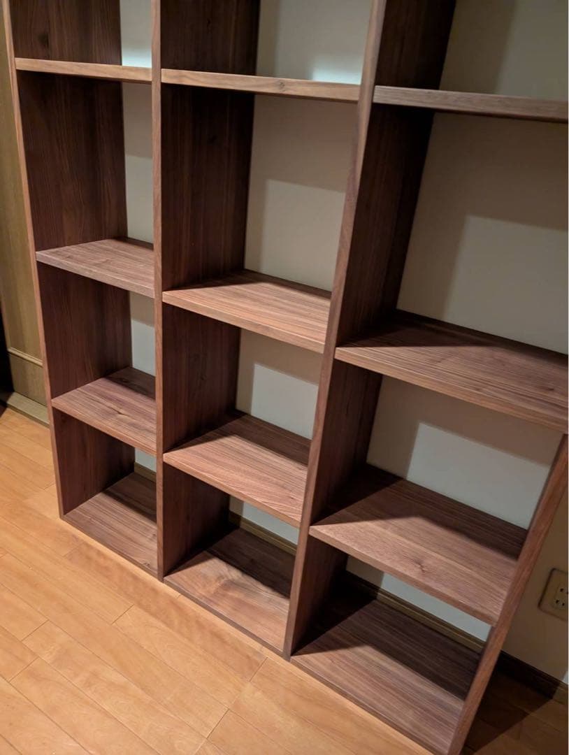 【送料込】無印良品 Muji スタッキングシェルフ 棚 木製家具