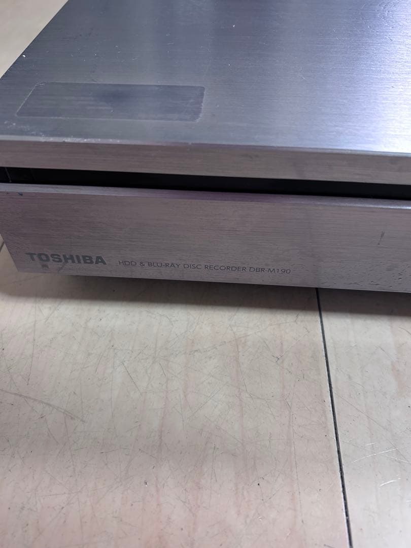 ホットワインジャンク品、REGZA DBR-M190リモコン