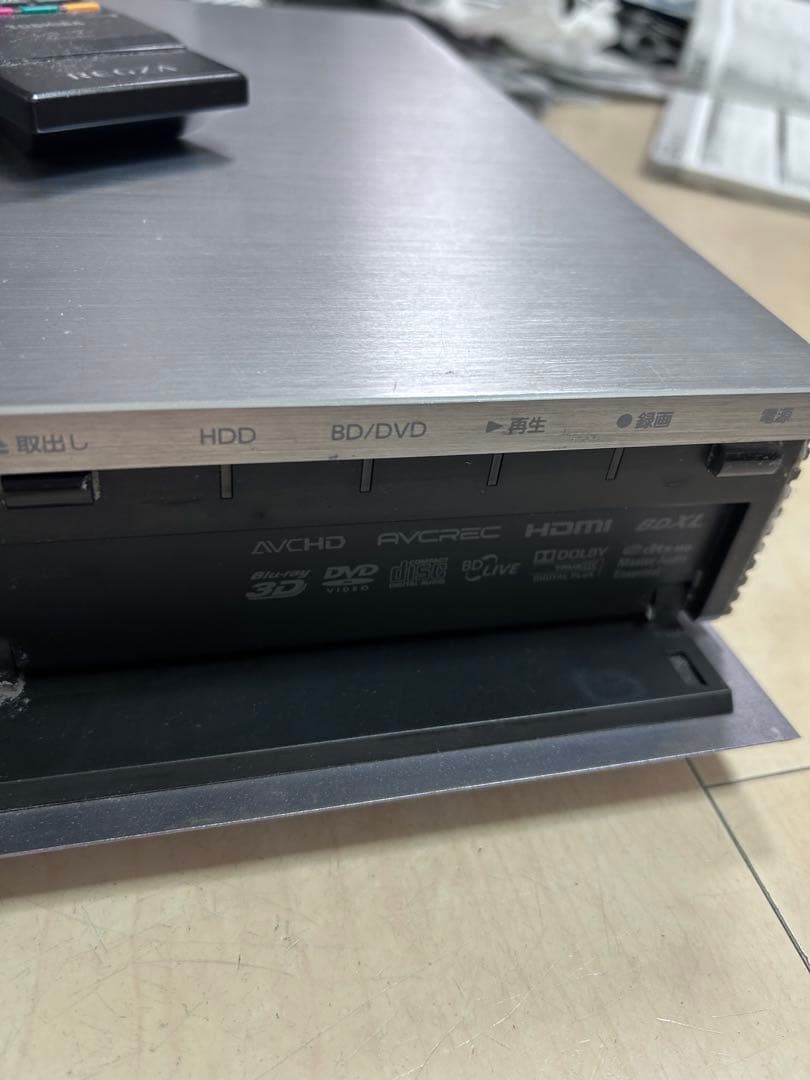 ホットワインジャンク品、REGZA DBR-M190リモコン