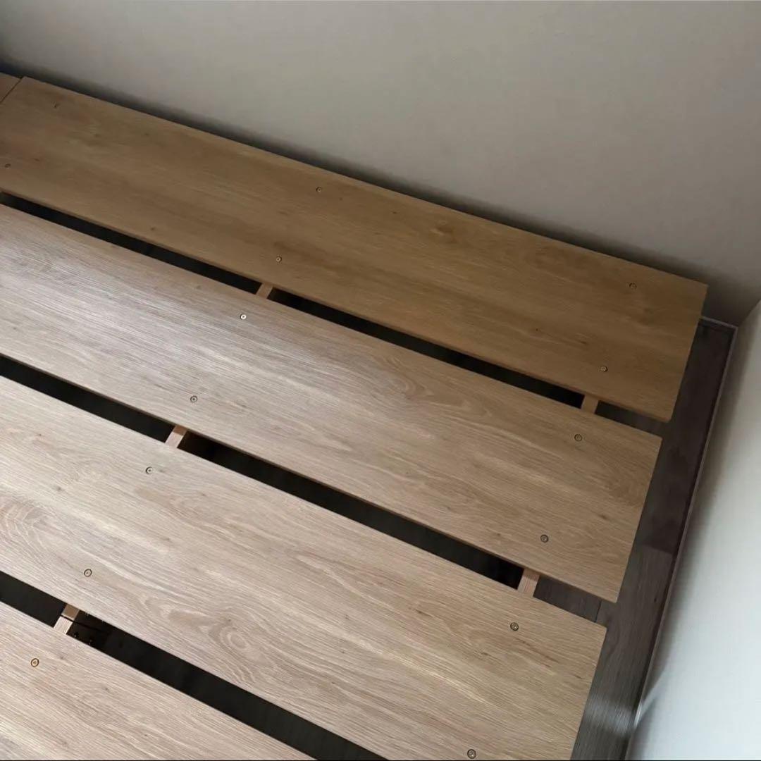 LOWYA ベッドフレーム ダブル