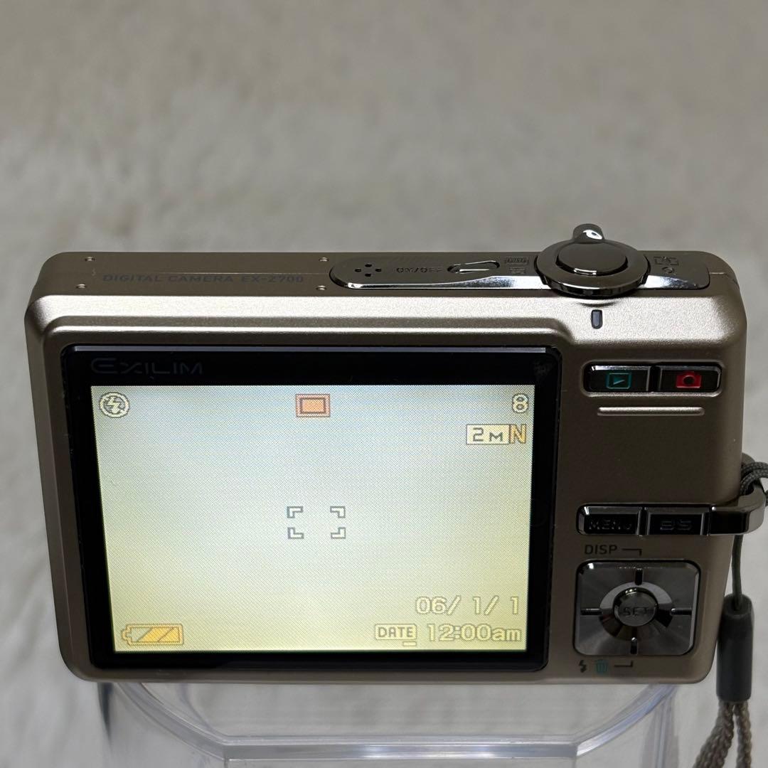 CASIO カメラ　EX-Z700 充電器　箱 ゴールド　コンデジ　動作品