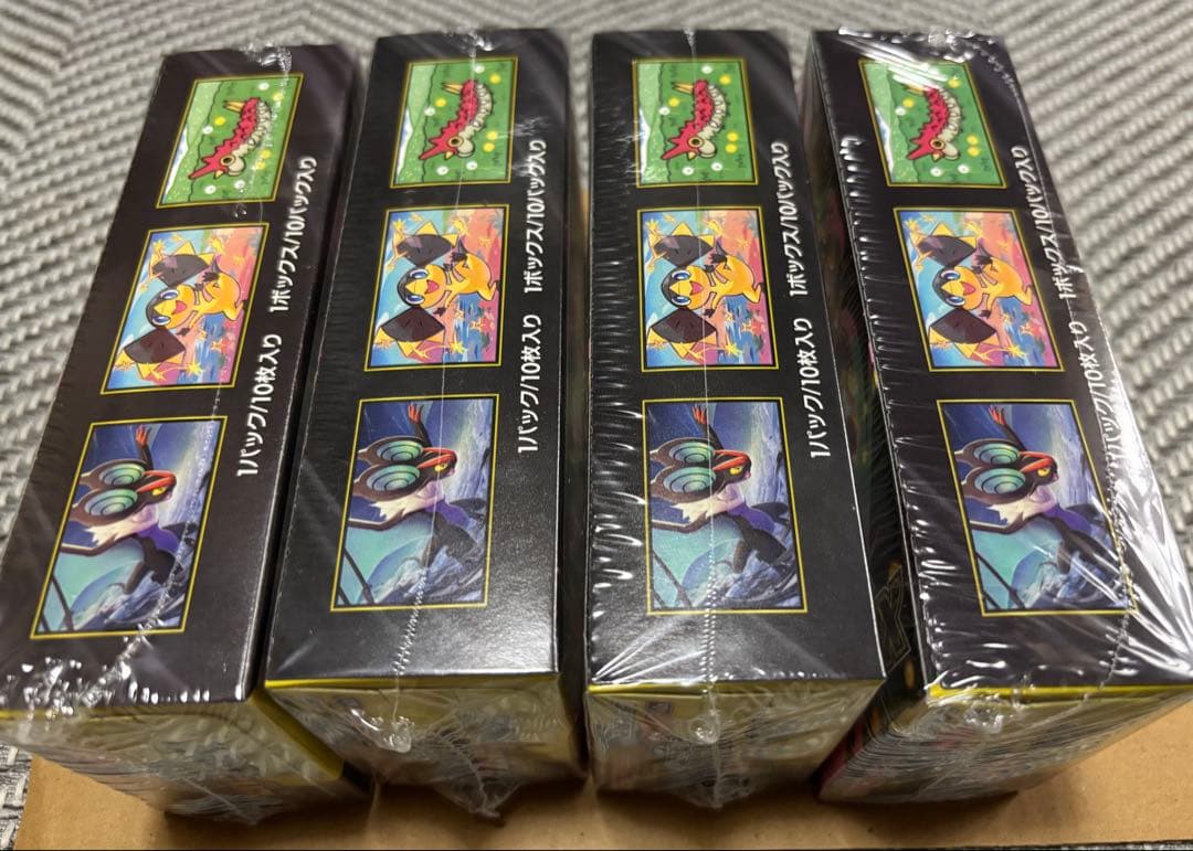 ポケモンカードゲームMEGAドリームexシュリンク付き　4box