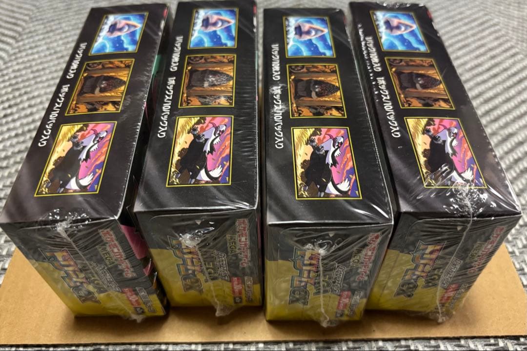 ポケモンカードゲームMEGAドリームexシュリンク付き　4box