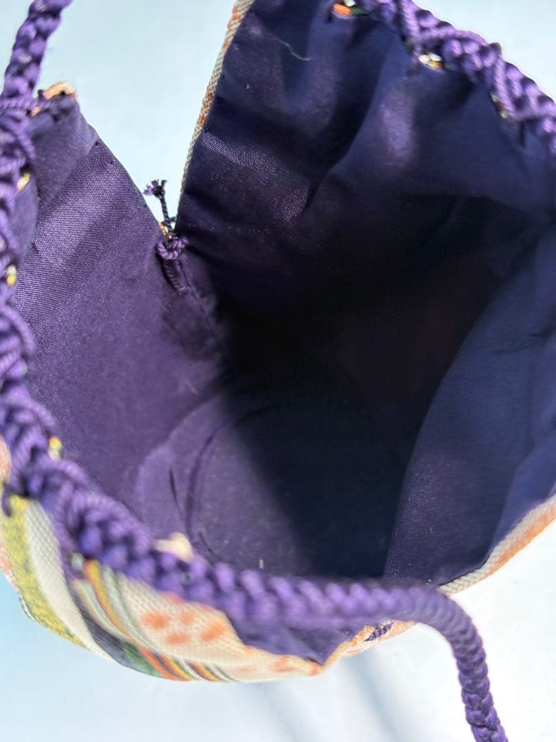 【中古品】茶道具　中村龍和造　萩茶入（共箱）