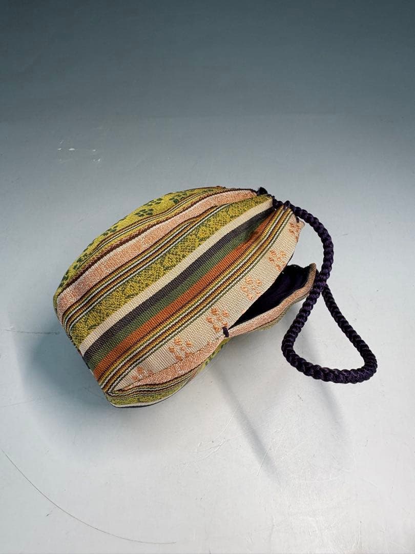 【中古品】茶道具　中村龍和造　萩茶入（共箱）