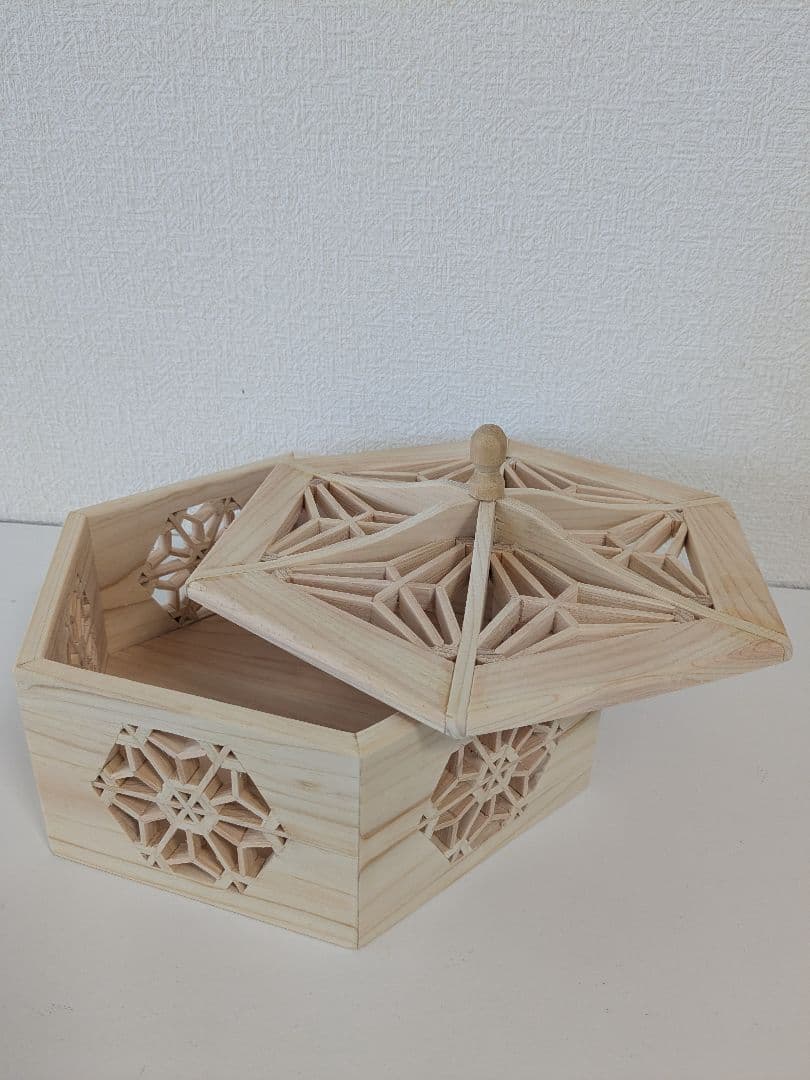 組子細工　小物入れ