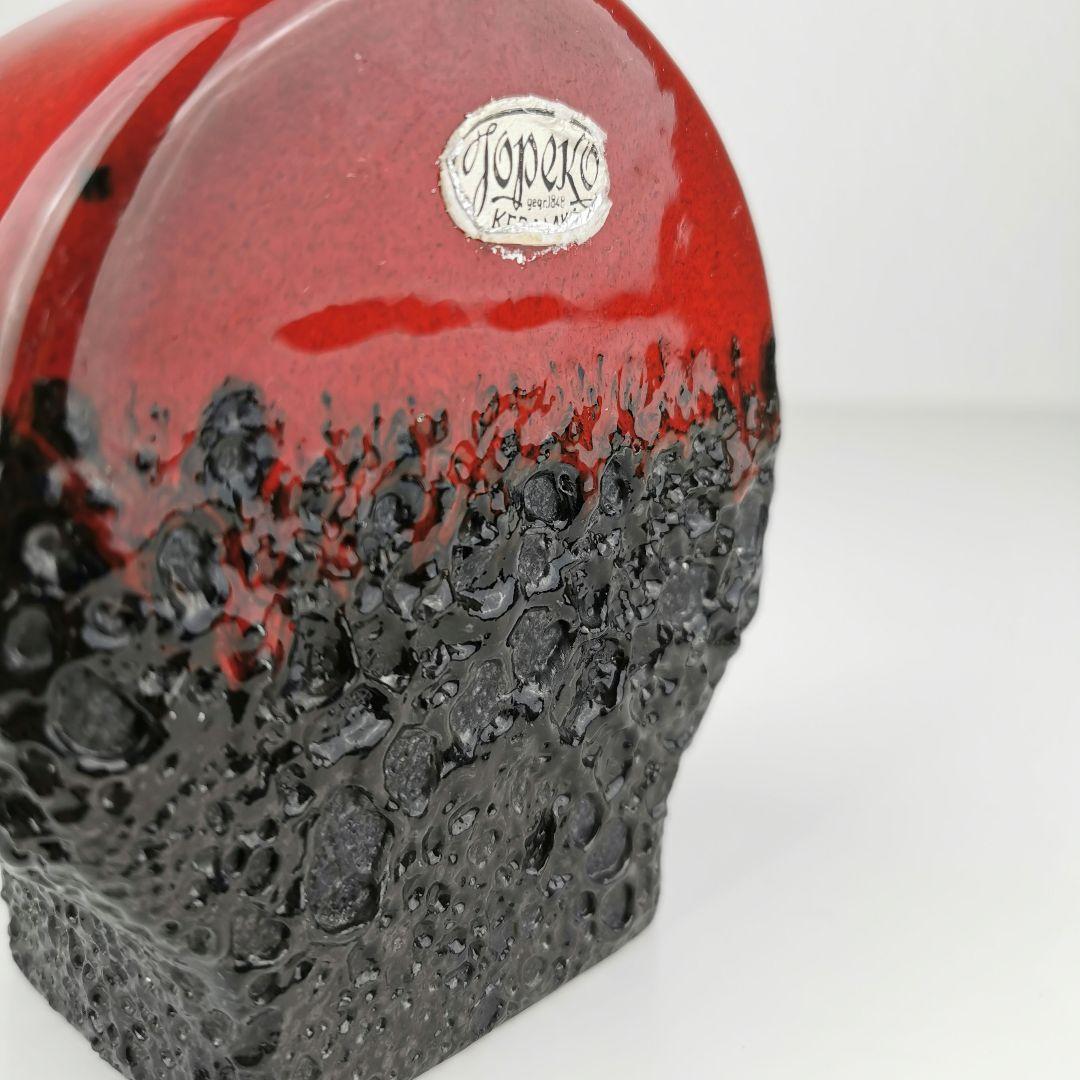 【西ドイツ製 Fatlava】 JOPEKO 花瓶 16cm