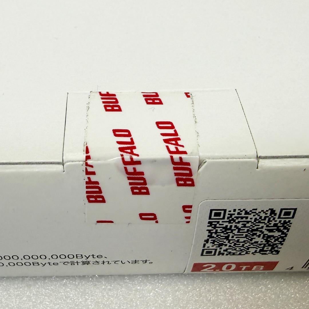 【新品】 BUFFALO 2TB ポータブルSSD SSD-PG2.0U3-BC