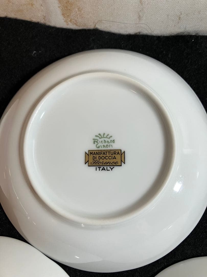 Richard Ginori（リチャードジノリ） 小皿2種5枚セット 約14cm