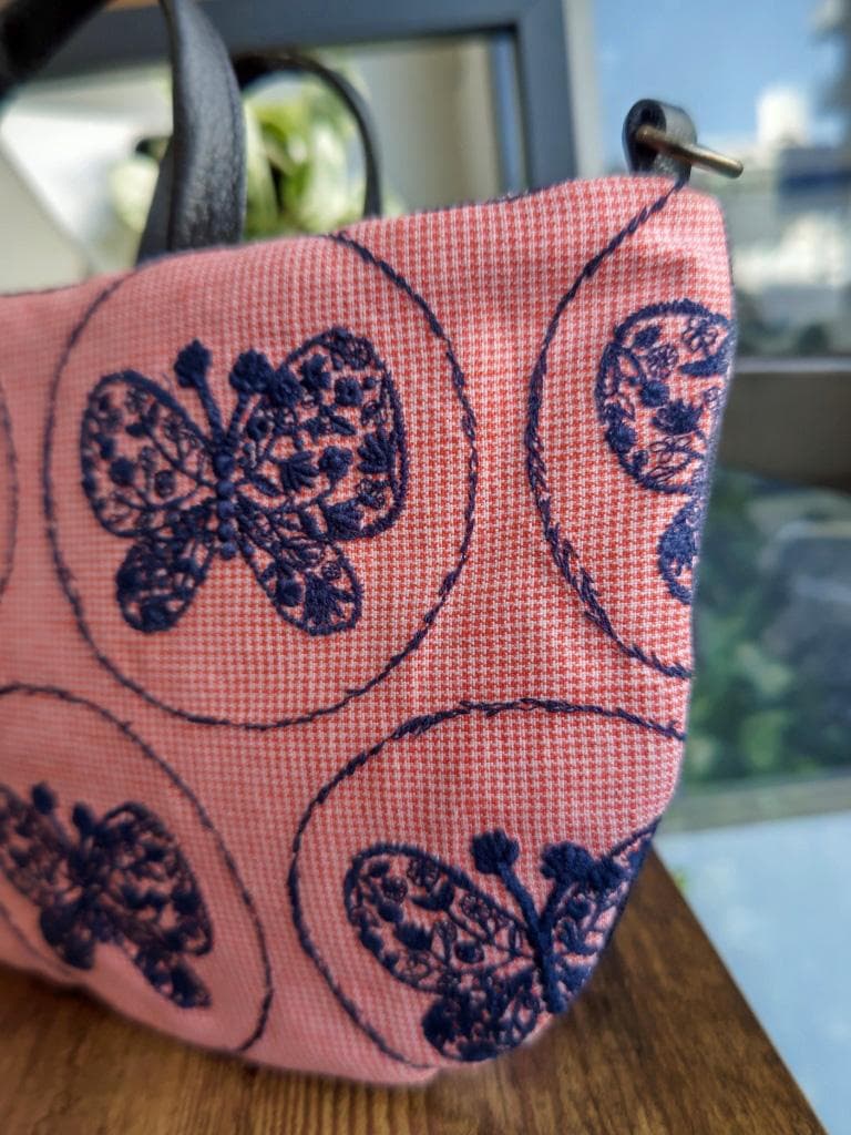 と*ん様 ミナペルホネン/forest wingフォレストウィングレッド/ミニラ