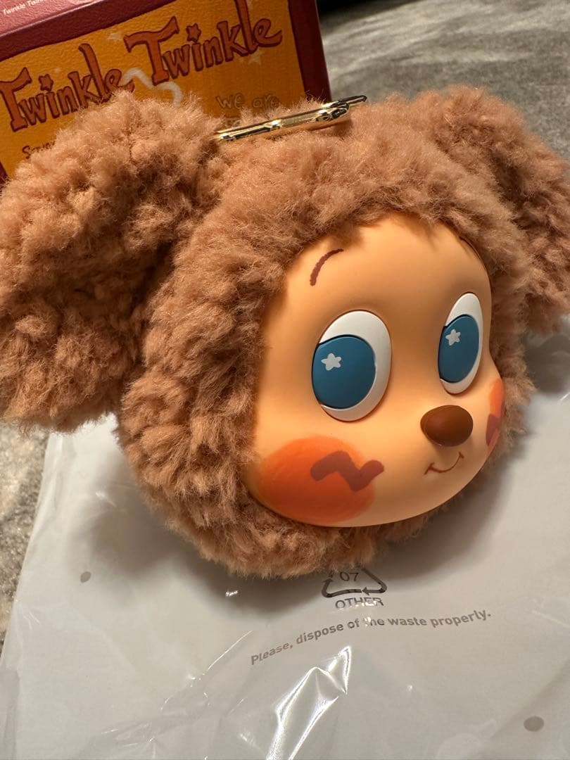 Twinkle Twinkle イヤホンケース Coffee puppy