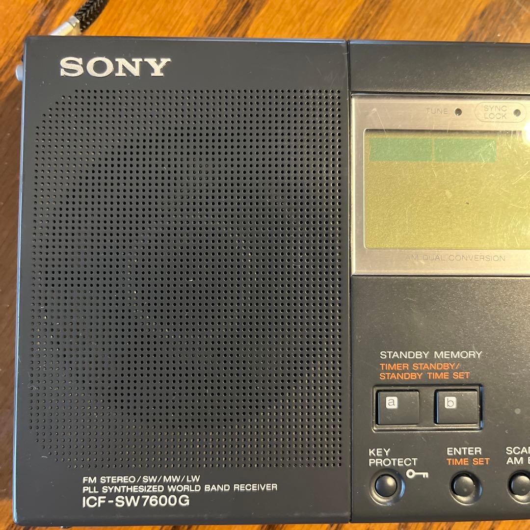 SONY ICF-SW7600G 短波ラジオ 本体