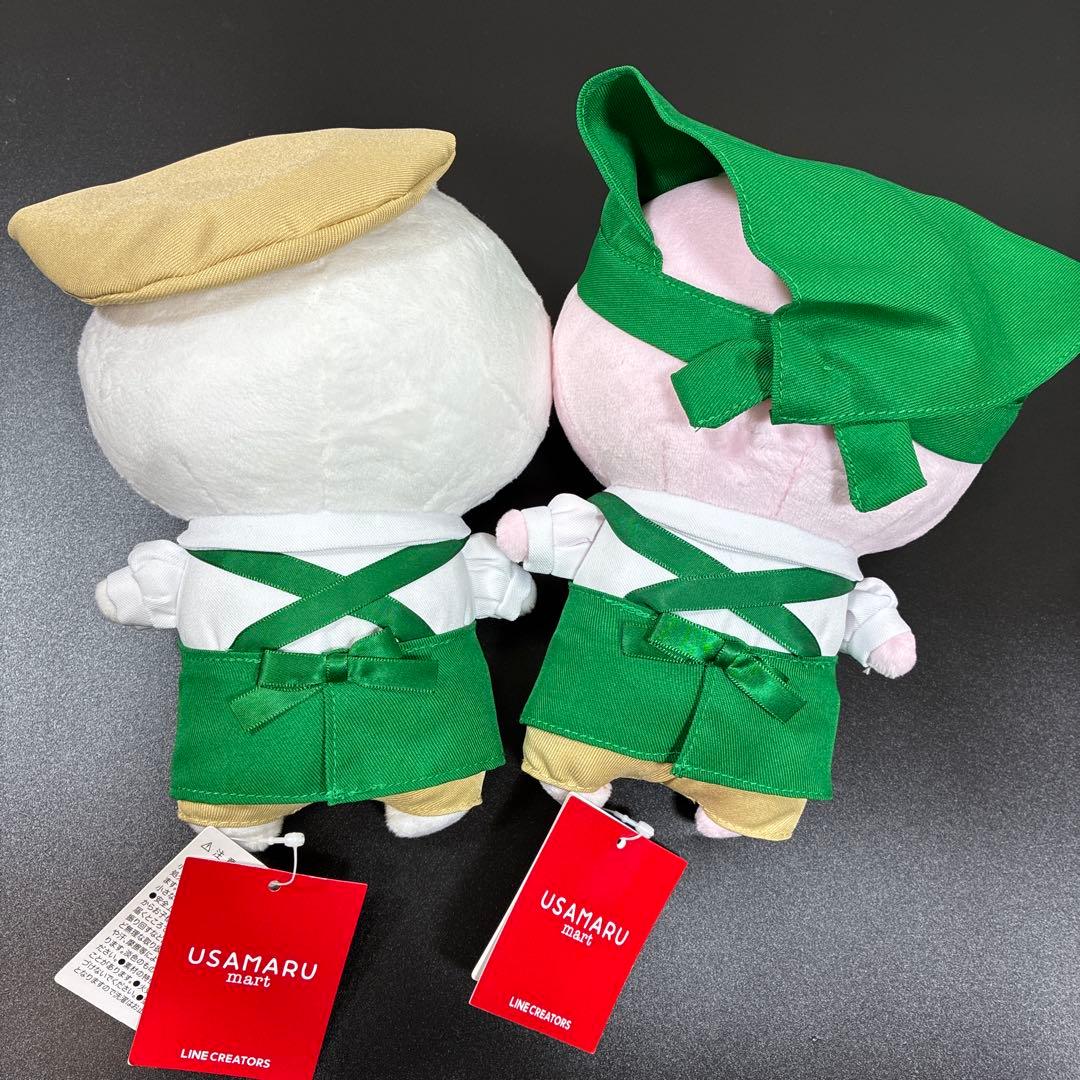 うさまる　minimart ぬいぐるみS うさまるとうさこ