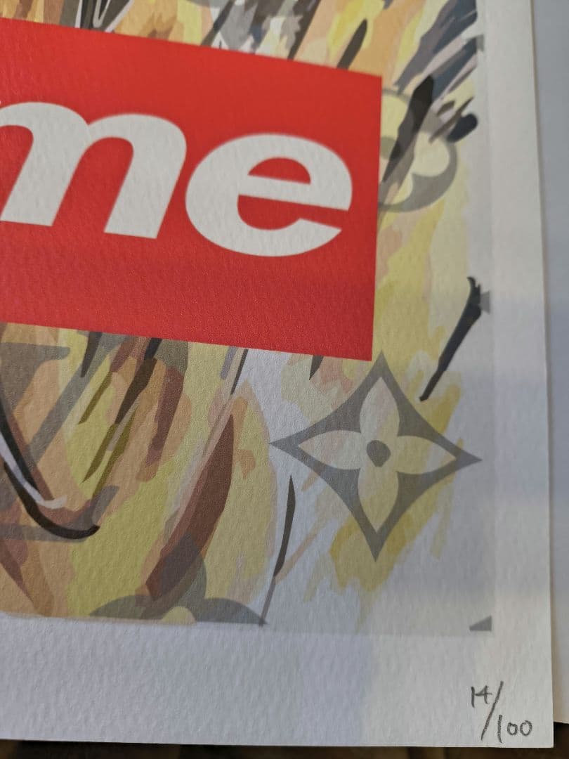 世界限定100枚 DEATH NYC 孫 悟空 Supreme VUITTON