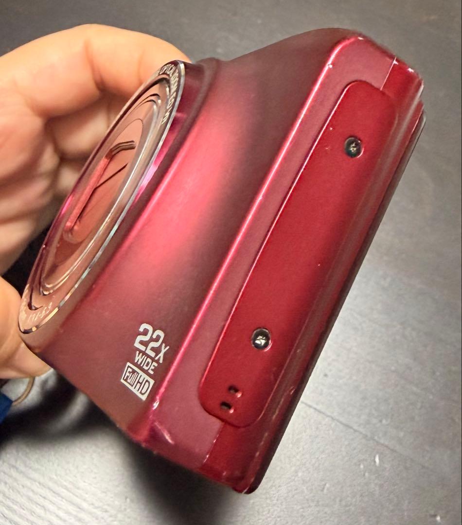 【中古】Nikon デジタルカメラ　S9500 coolpix レッド
