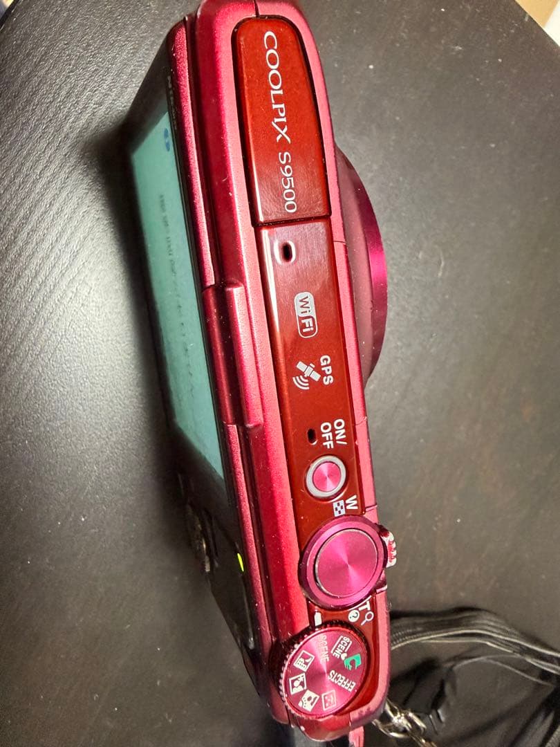 【中古】Nikon デジタルカメラ　S9500 coolpix レッド