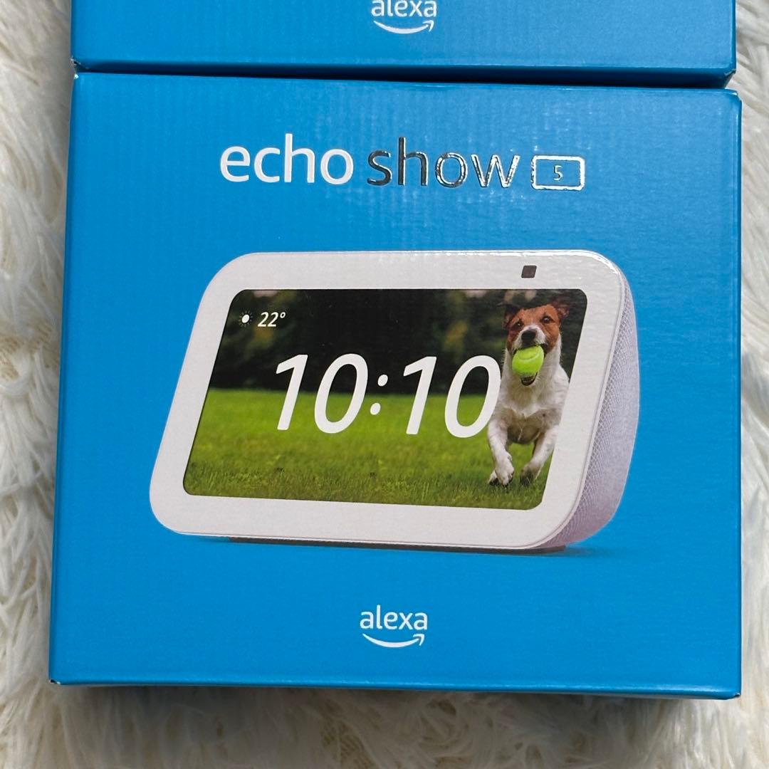 未開封品Amazon Echo Show 5 第3世代 クラウドブルー　ホワイト