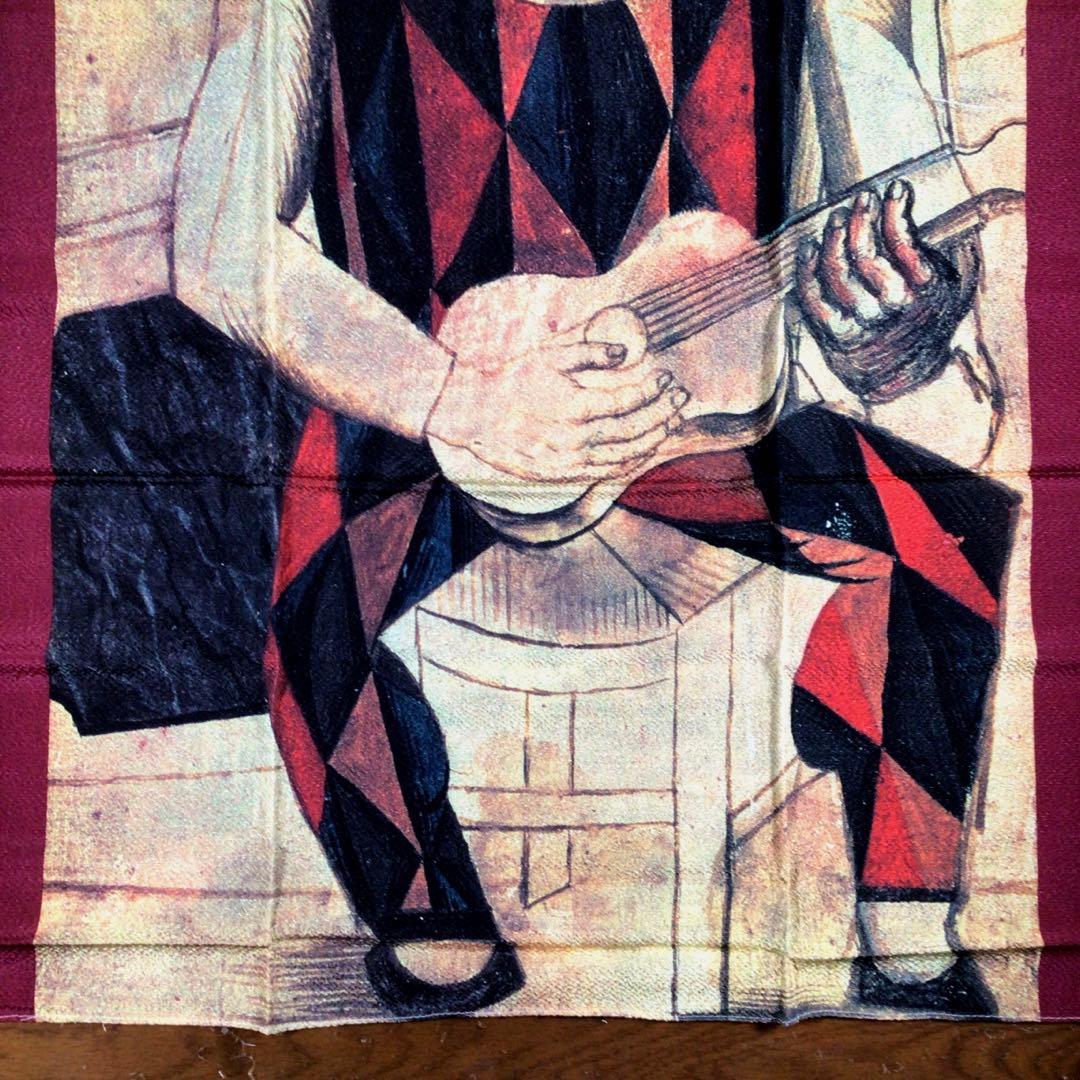 ウレうー特価』　picasso ピカソ 『ギターを弾くアルルカン』　風呂敷　大判