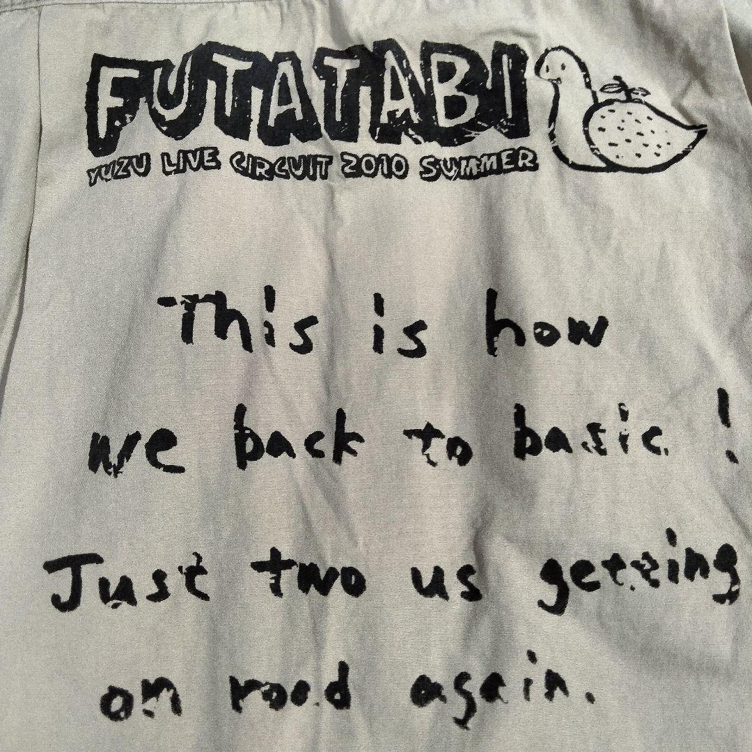 ゆず　FUTATABI　限定シャツ　Mサイズ　ミリタリーシャツ