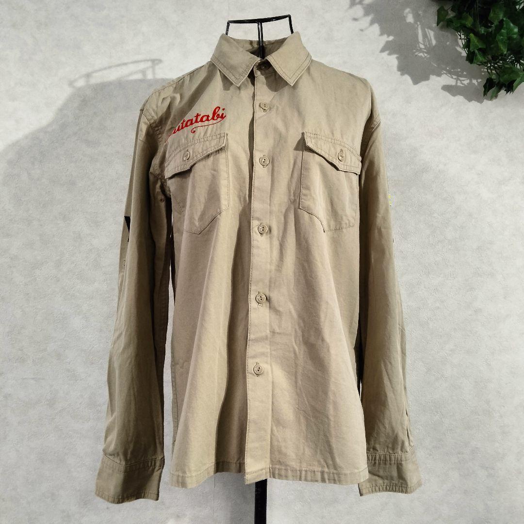 ゆず　FUTATABI　限定シャツ　Mサイズ　ミリタリーシャツ