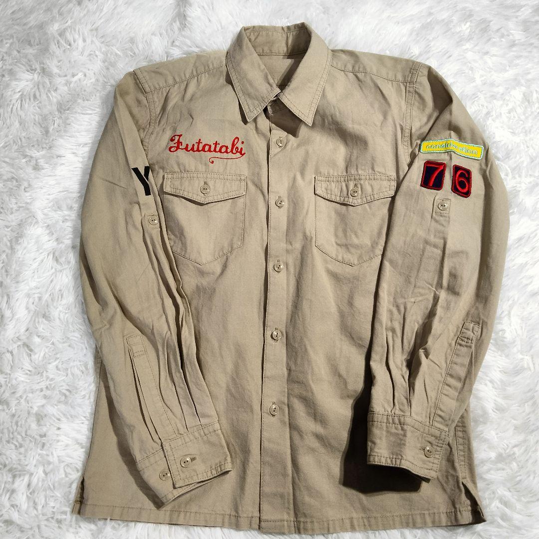 ゆず　FUTATABI　限定シャツ　Mサイズ　ミリタリーシャツ