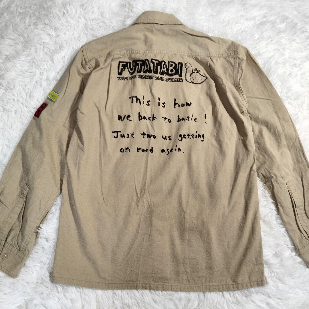 ゆず　FUTATABI　限定シャツ　Mサイズ　ミリタリーシャツ