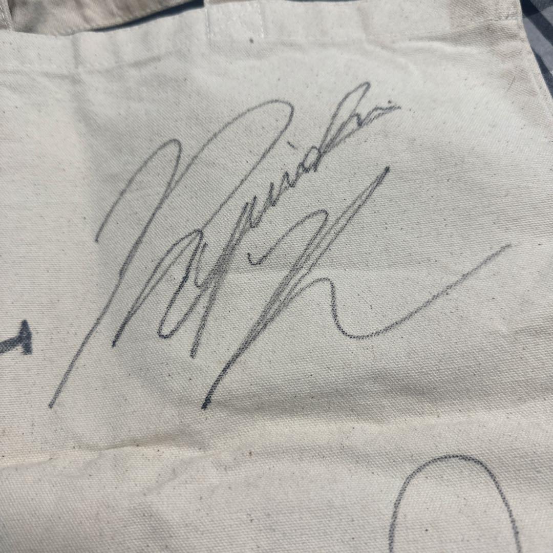 M*8様 LUNA SEA 直筆サイン入り　エコバッグ　LUNA SEA サイン