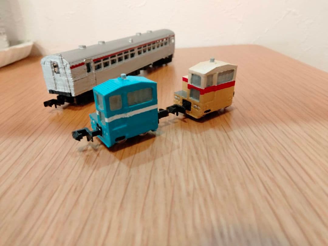 М＆М　鉄道模型3両セット