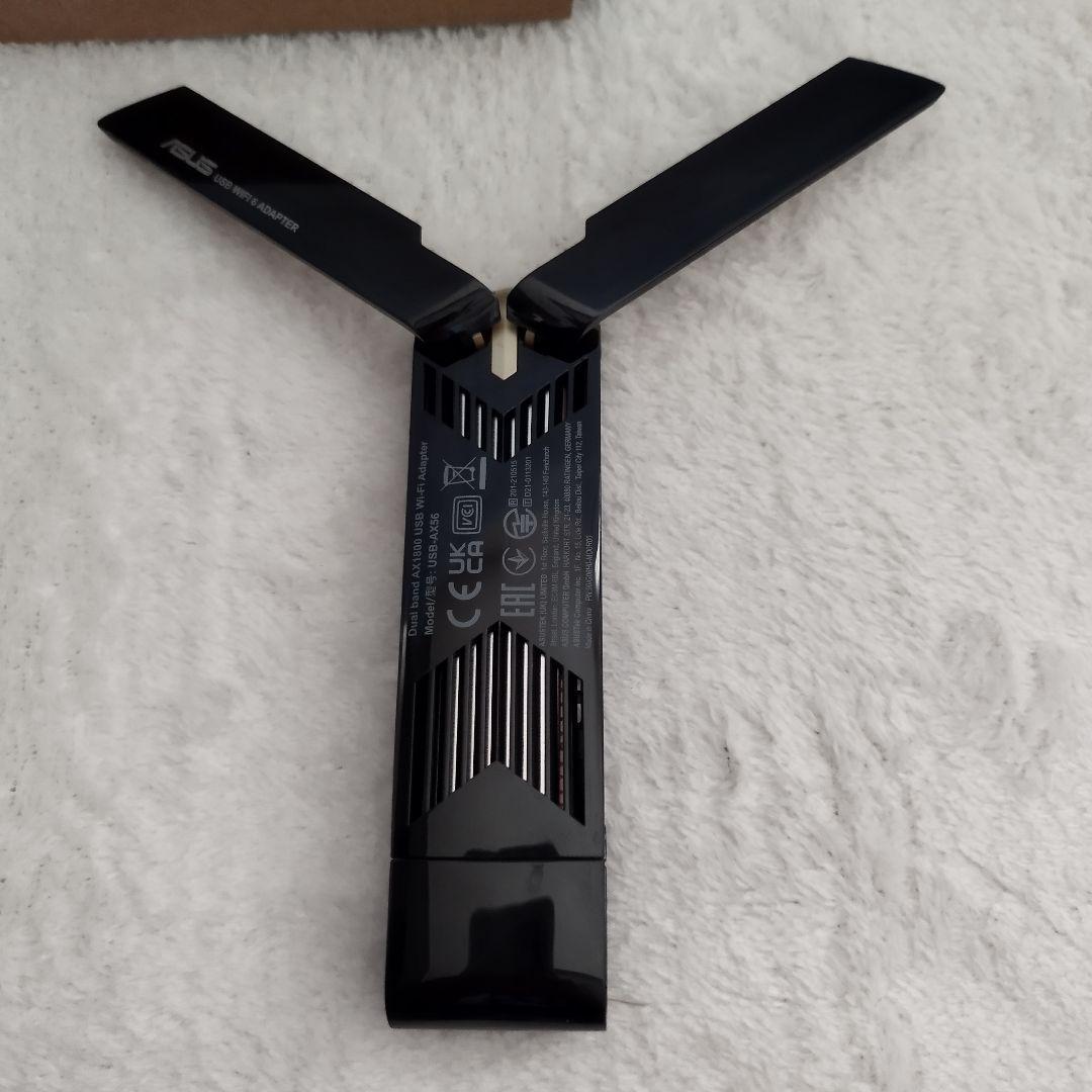 【極美品】ASUS USB-AX56 USB無線LAN子機