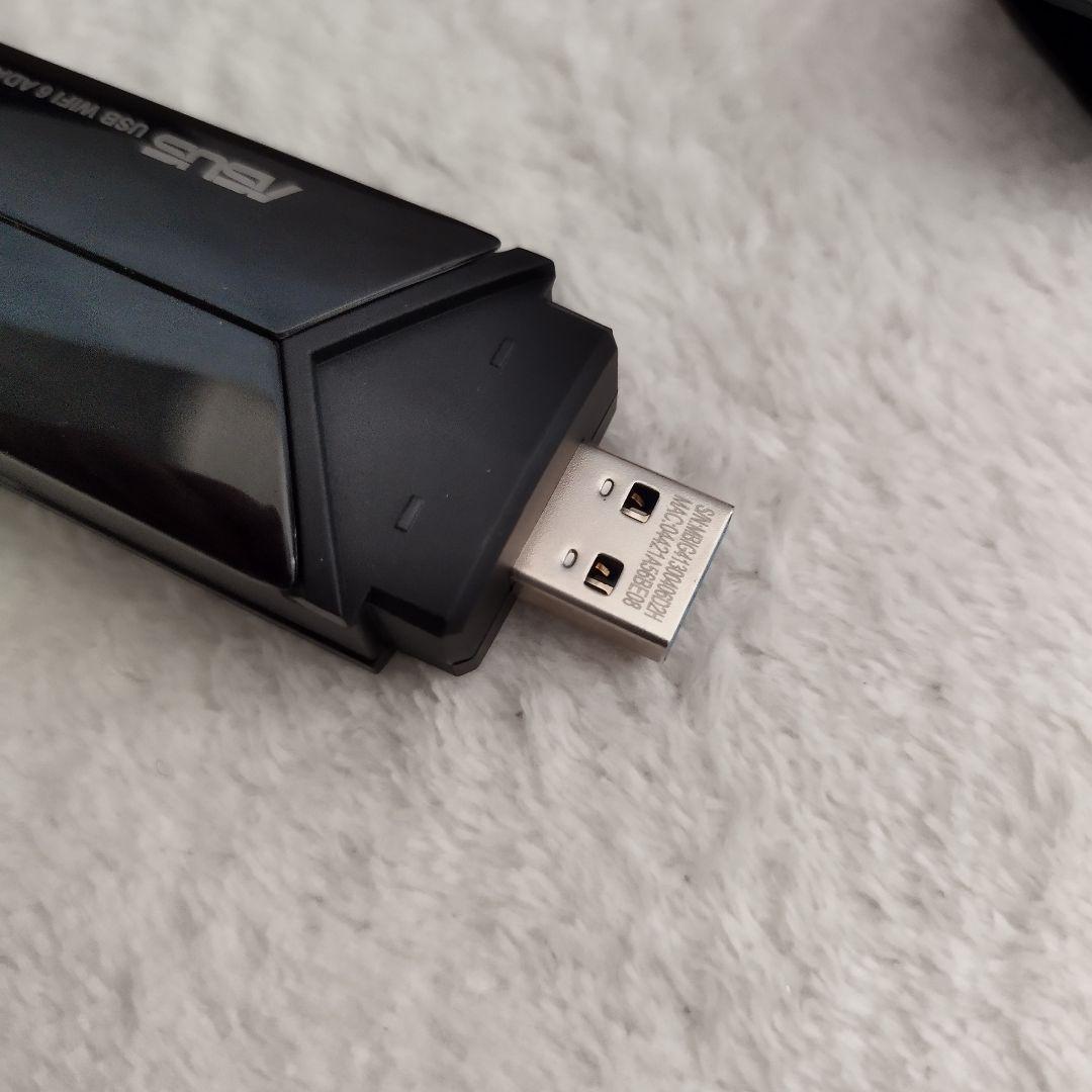 【極美品】ASUS USB-AX56 USB無線LAN子機