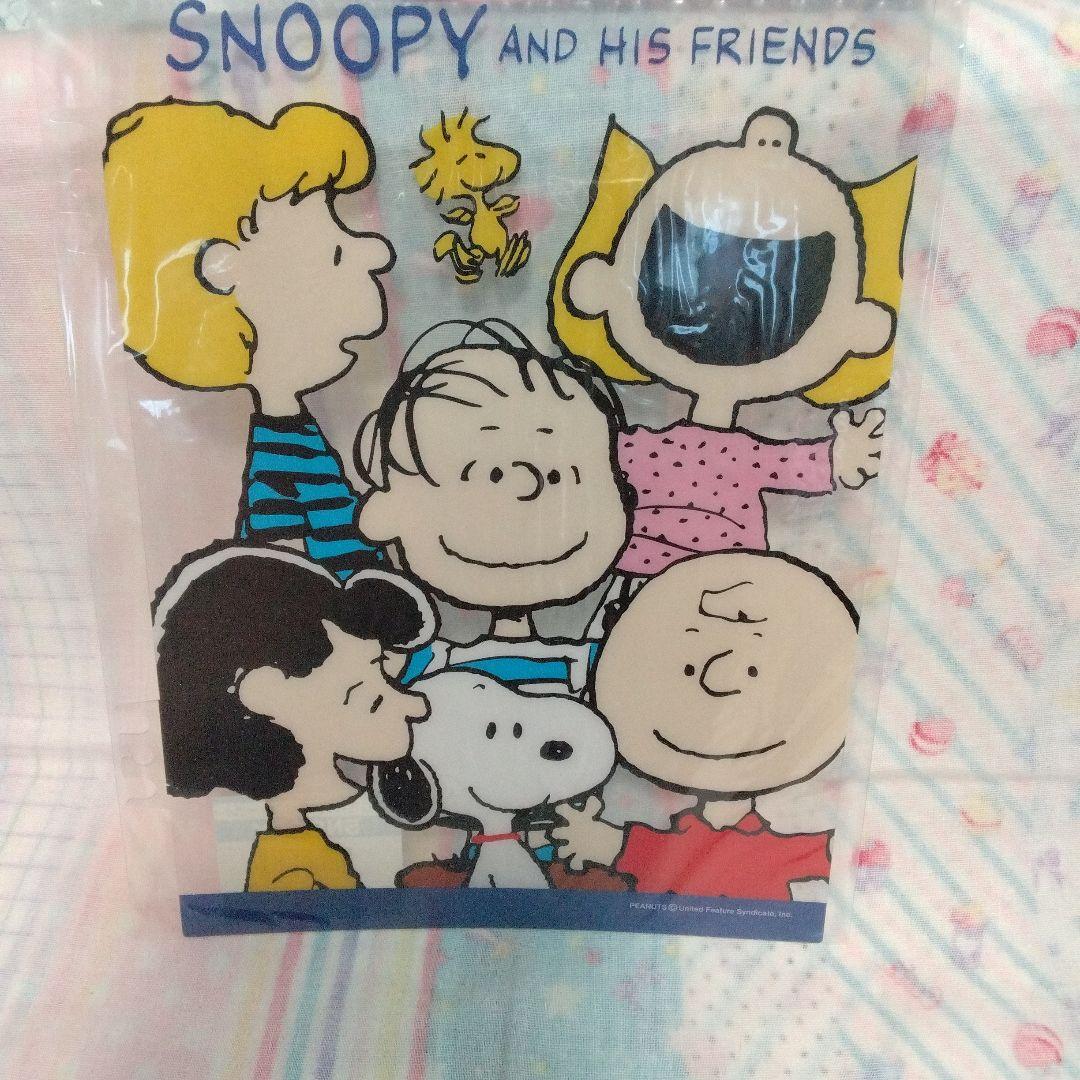 未使用　サンリオ　スヌーピー ルーズリーフ レフィル４種類+下敷きセット