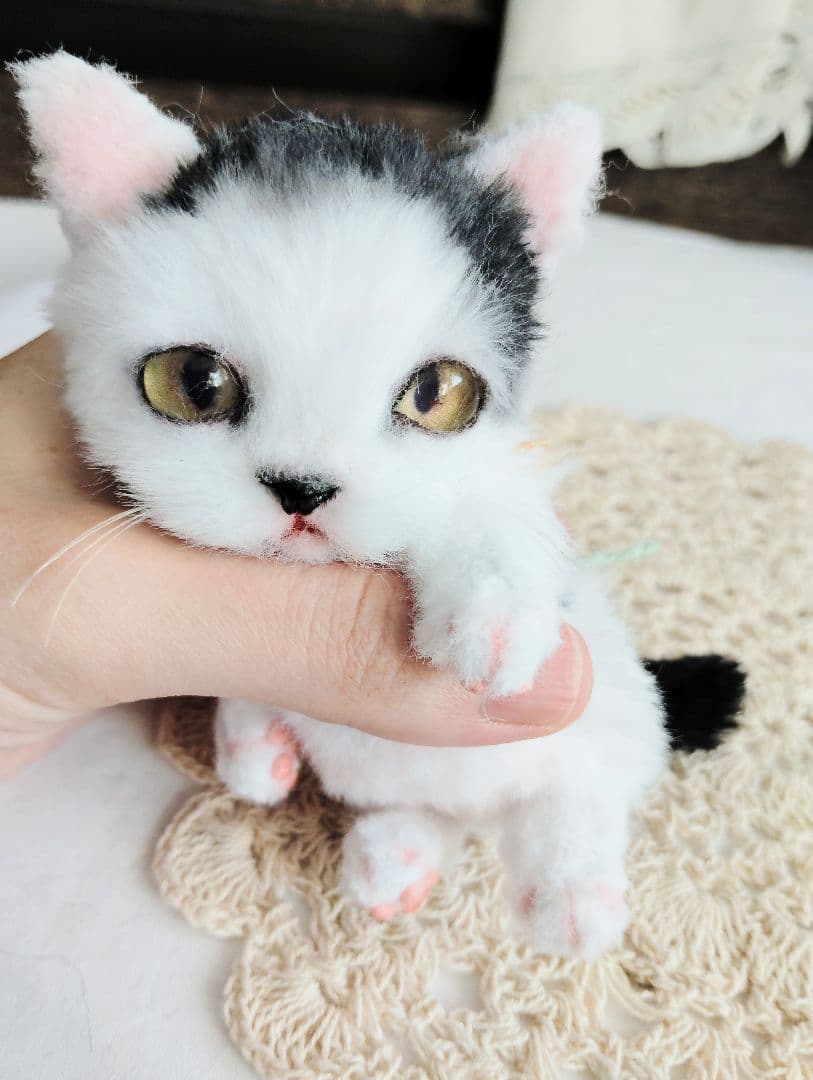 ぶーにゃんちゃんオーダー❤兄弟猫ちゃん♡アートドール♡ぬいぐるみ♡