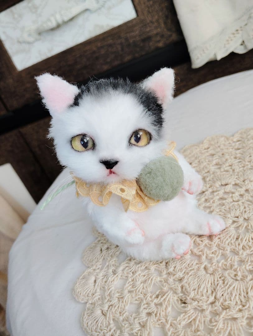 ぶーにゃんちゃんオーダー❤兄弟猫ちゃん♡アートドール♡ぬいぐるみ♡