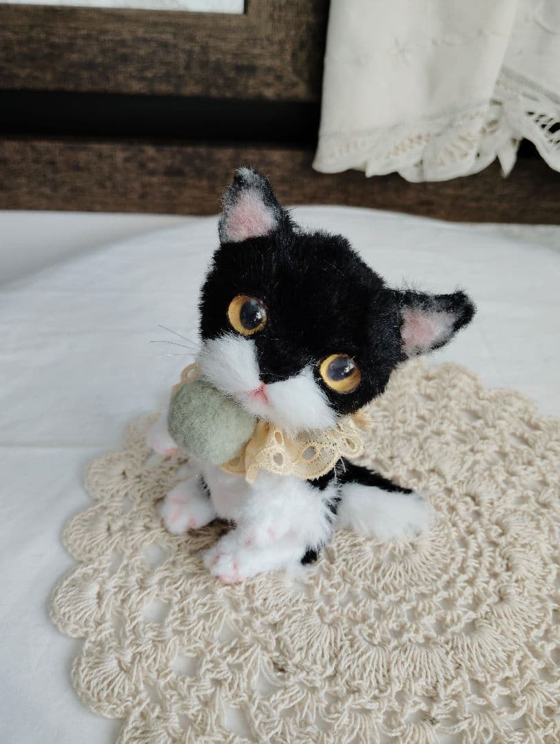 ぶーにゃんちゃんオーダー❤兄弟猫ちゃん♡アートドール♡ぬいぐるみ♡