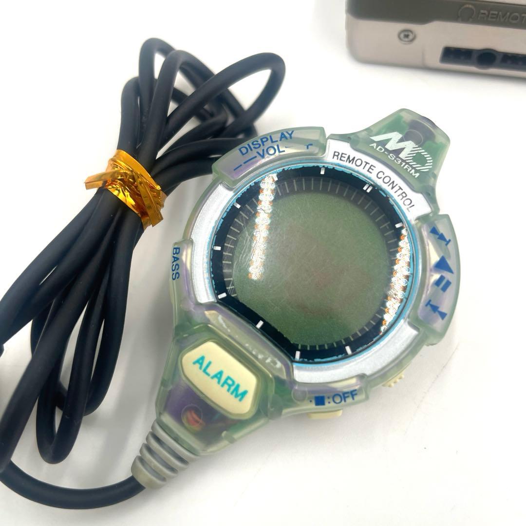 ポータブルMDプレーヤー　シャープ　MD-MS722-S 本体　リモコン