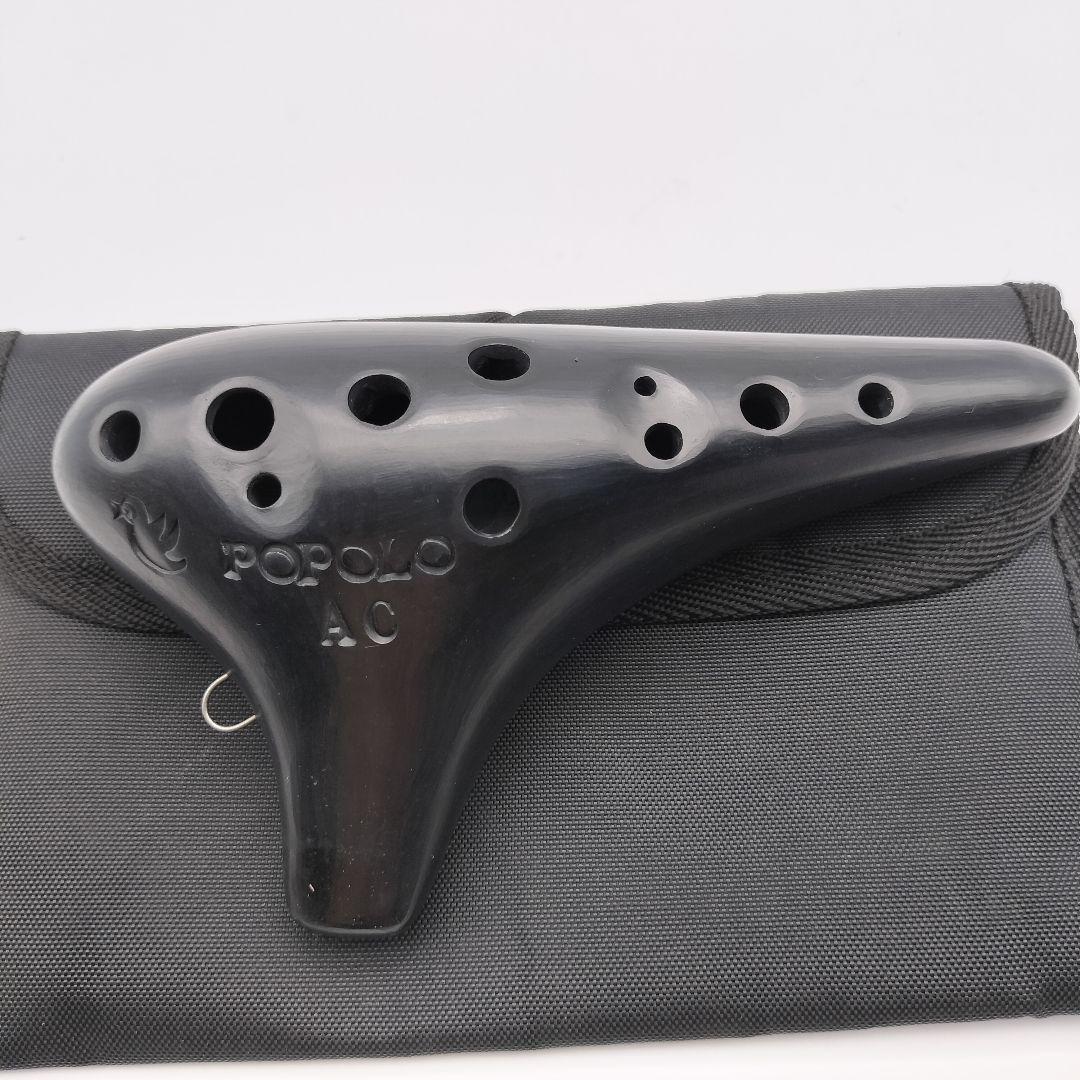 POPOLO ポポロ オカリナ コンチェルト AC 黒陶 アルトC菅