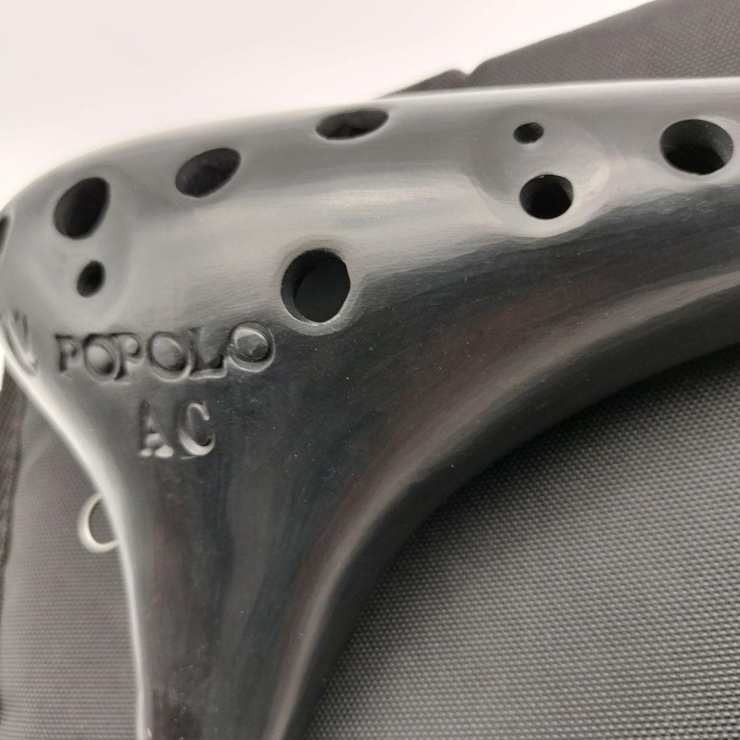 POPOLO ポポロ オカリナ コンチェルト AC 黒陶 アルトC菅