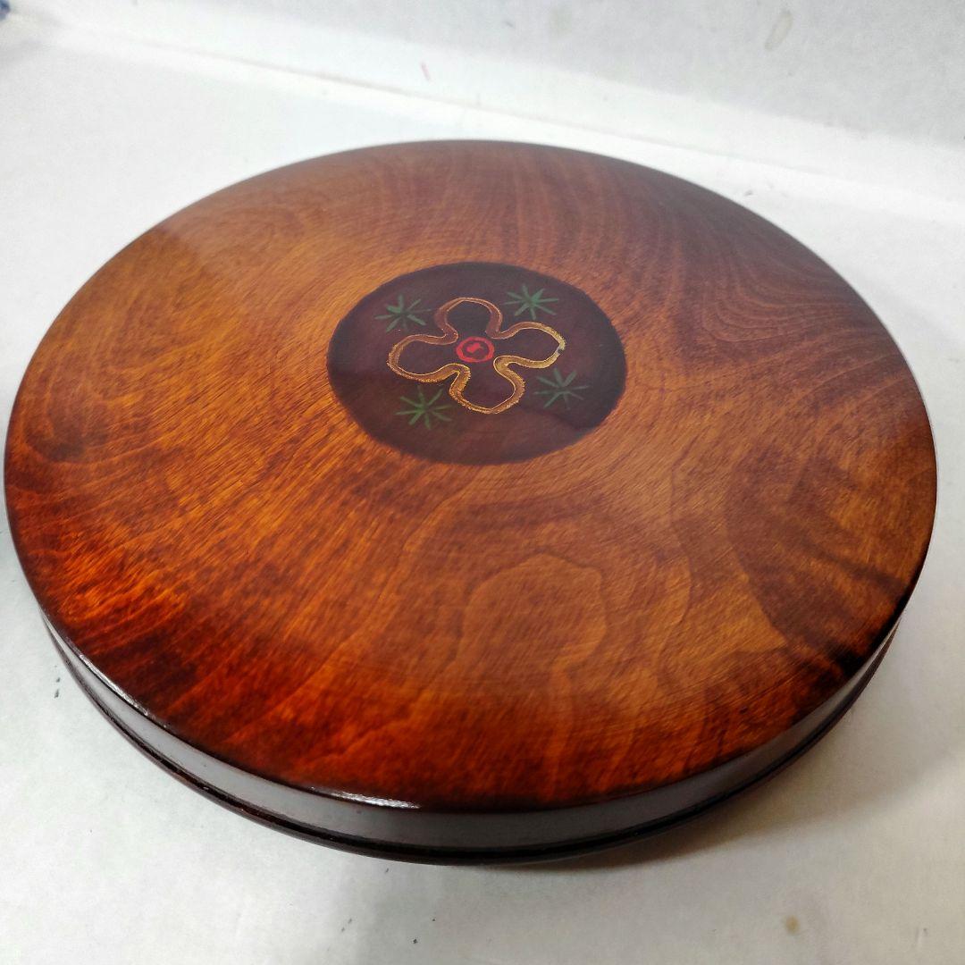 香川丸亀2段漆器橘花