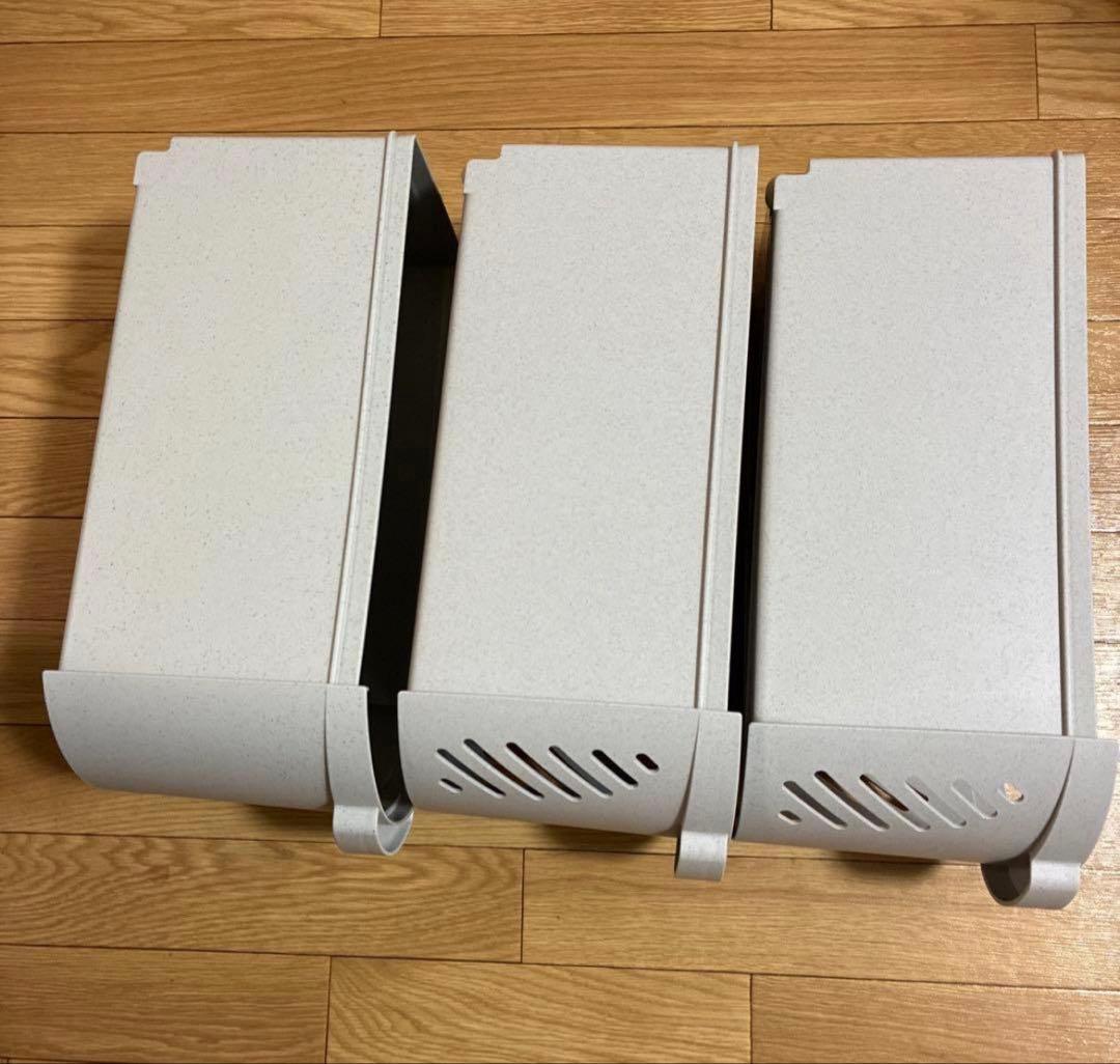 ★タッパーウェア❗️ ディリーストッカー&引き出しスリット2個の３段セット❗️