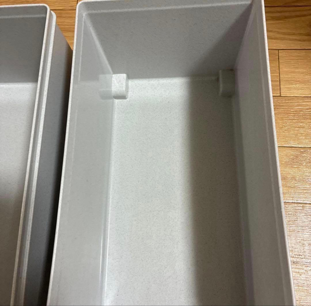 ★タッパーウェア❗️ ディリーストッカー&引き出しスリット2個の３段セット❗️