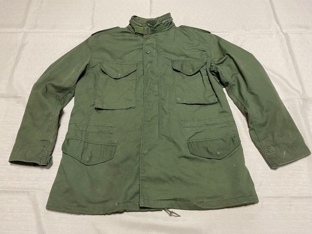 【匿名配送】【米軍放出】M-65 フィールドジャケット LR インナー付 実物
