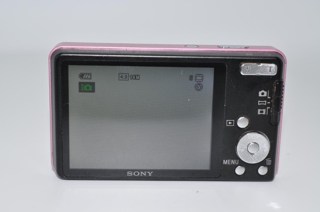 【動作未確認】 SONY ソニー Cyber-Shot DSC-W350 ピンク