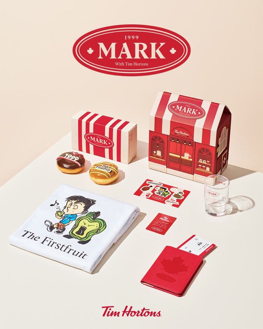 【即日配送可能】NCT マーク Tim Hortons ティムホートン Tシャツ
