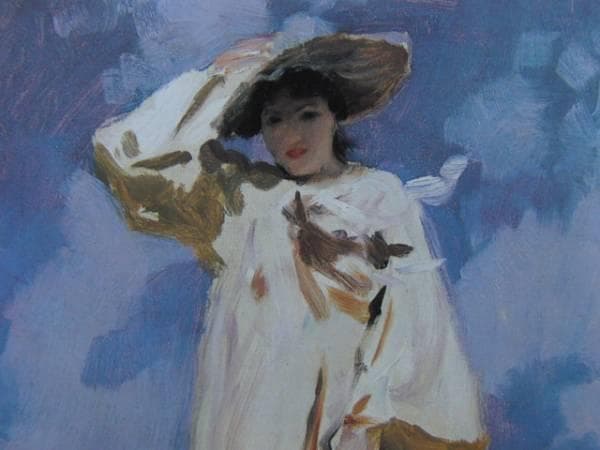 ジョン・シンガー・サージェント、ジュディット・ゴーチェ、希少な額装用画集より