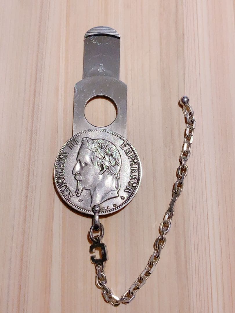 Eloi Pernetナポレオン銀貨(800S)シガーカッター : ヴィンテージ